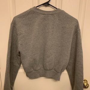Grey soft sweater